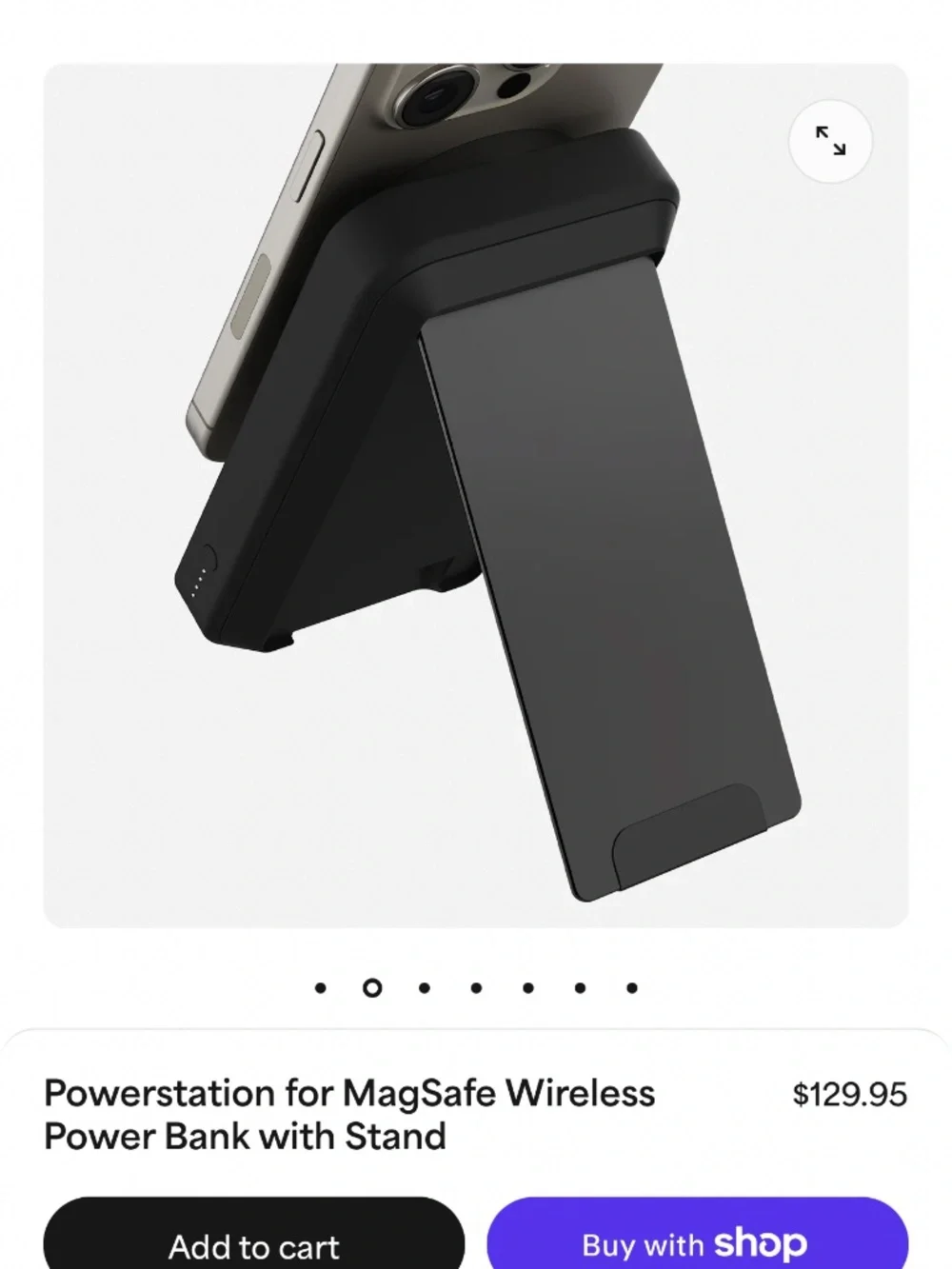 Mophie Powerstation for MagSafe Wireless Power Bank with Stand